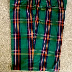 Men’s Brooks Brothers plaid lightweight pants
